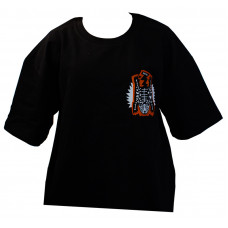 Футболка Хулиган Черная М Oversize