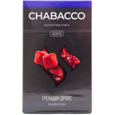 Смесь Chabacco Mix 50 гр Medium Гренадин Дропс Grenadine drops (кальянная без табака)