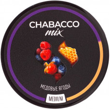 Смесь Chabacco Mix 50 гр Medium Медовые Ягоды Honey Berries (кальянная без табака)