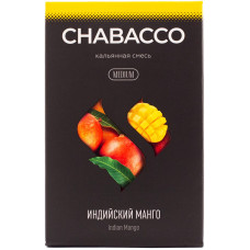 Смесь Chabacco 50 гр Medium Индийский Манго Indian Mango (кальянная без табака)