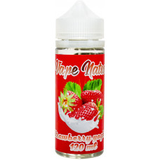 Жидкость Vape Nation 120 мл Strawberry Yoghurt 3 мг/мл