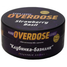 Табак Overdose 100 гр Strawberry Basil Клубника Базилик