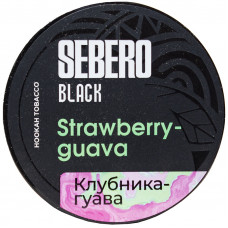 Табак Sebero Black 25 гр Клубника Гуава Strawberry Guava