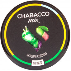 Смесь Chabacco Mix 50 гр Medium Зеленая содовая Green Soda (кальянная без табака)