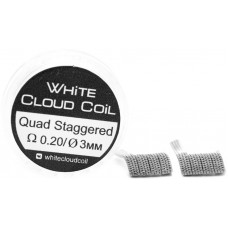 Спирали White Cloud Coil для Плат Quad Staggered 0.20 Ом 2 шт
