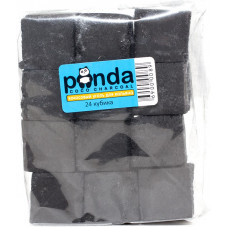 Уголь Panda 24 куб Голубой (Прозрачная упаковка)