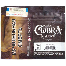 Табак Cobra La Muerte 40 гр Джин Бомбей 7-716 Bombay Gin (774)