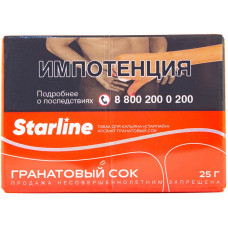 Табак Starline 25 гр Гранатовый сок