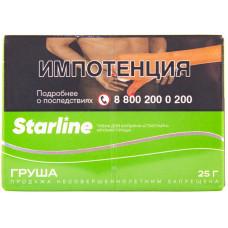 Табак Starline 25 гр Груша