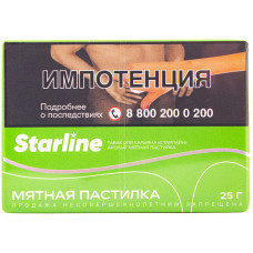 Табак Starline 25 гр Мятная пастилка