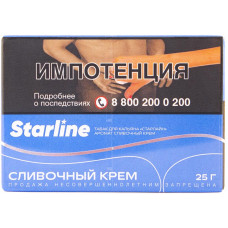 Табак Starline 25 гр Сливочный крем