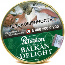Табак трубочный PETERSON 50 гр Balkan Delight (банка)