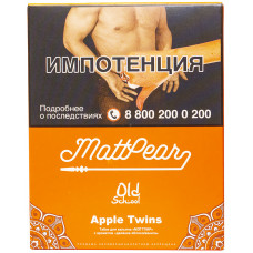Табак MattPear 30г Apple Twins Яблоко Ваниль
