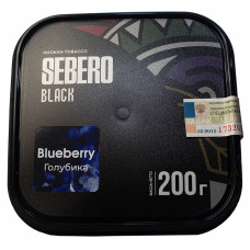 Табак Sebero Black 200 гр Голубика Blueberry