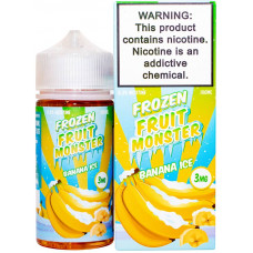 Жидкость FRZ Fruit Monster 100 мл Banana Ice 3 мг/мл Холодный смузи из Банана