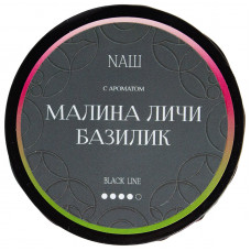 Табак NАШ BLACK 40 г Малина Личи Базилик