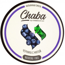 Смесь Chaba 50 гр Черника с мятой Blueberry Mint Без Никотина
