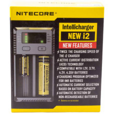 Зарядное устройство Nitecore i2 NEW Intellicharger 2x (универсальное для всех аккумуляторов)