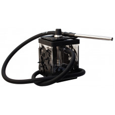 Кальян Alpha hookah Smart Exzo Tribal Black Черный (без Чаши) корпус и подсветка