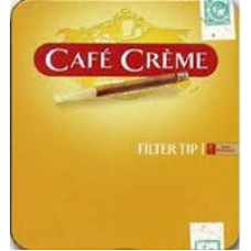 Сигариллы Cafe Creme Filter Tip (с мундштуком) 10x10x20