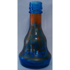 Колба Aladin Nomad Стекло Бюрюзово-Золотая h =26x5 см W443