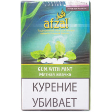 Табак Afzal 40 г Жвачка с мятой Gum With Mint Афзал