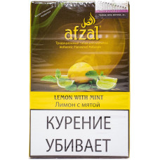 Табак Afzal 40 г Лимон с мятой Lemon With Mint Афзал