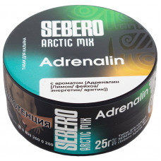 Табак Sebero 25 гр Arctic Mix Адреналин Adrenalin