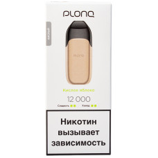 Вейп Plonq Prime 12000 Кислое Яблоко