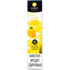 Вейп INHALE XL 800 тяг Lemon Mango 2% Salt Одноразовый 550 mAh