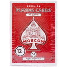 Карты игральные Luxlite Moscow 54л