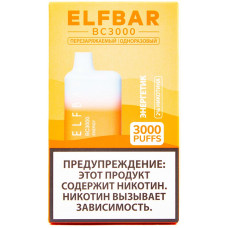 Вейп Elf Bar BC3000 Энергетик 20 мг 650 mAh Одноразовый