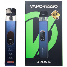 Vaporesso XROS 4 Kit Blue 1000 mAh Голубой