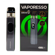 Vaporesso XROS 6 Kit Carbon Fiber Grey 1800 mAh Карбон Серый
