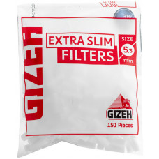 Фильтры для самокруток GIZEH Extra Slim Filters 5.3 мм 150 шт