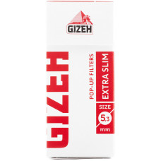 Фильтры для самокруток GIZEH Extra Slim Pop-Up Filters 5.3 мм 126 шт