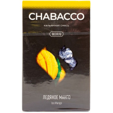 Смесь Chabacco 50 гр Medium Айс Манго Ice Mango (кальянная без табака)