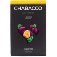 Смесь Chabacco 50 гр Medium Маракуйя Passionfruit (кальянная без табака)