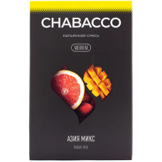 Смесь Chabacco 50 гр Medium Азия микс Asian mix (кальянная без табака)