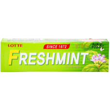Жвачка Lotte Freshmint (9 пластинок) (Жевательная резинка)