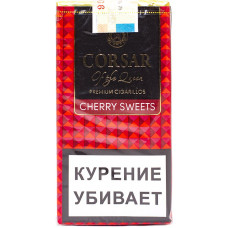 Сигариллы CORSAR Пачка 20шт 100мм Cherry Sweets Сладкая Вишня CORSAR Of The Queen Королевский Корсар