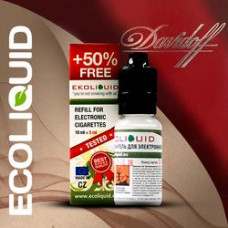 Жидкость EcoLiquid 15 мл Табачная Dav 24 мг/мл (Давидофф)
