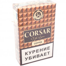 Сигариллы CORSAR Пачка 20шт 84мм Coffee Кофе (CORSAR Of The Queen Королевский Корсар)