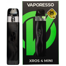 Vaporesso XROS 4 Mini Kit Black 1000 mAh Черный