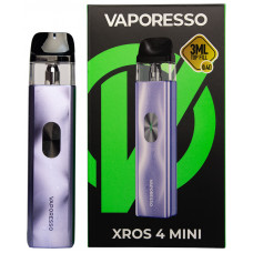 Vaporesso XROS 4 Mini Kit Ice Purple 1000 mAh Нежно Фиолетовый