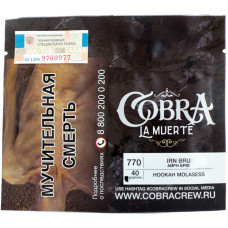 Табак Cobra La Muerte 40 гр Айрн Брю 7-712 Irn Bru (770)