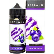 Жидкость Iceland 120 мл Blueberry 3 мг/мл