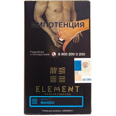 Табак Element 25 г Вода Манго Mango