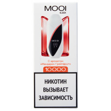 Вейп MOOI Sleek 10000 тяг Мандарин Грейпфрут 2% 10 мл 500 mAh Одноразовый