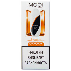Вейп MOOI Sleek 10000 тяг Тропический микс 2% 10 мл 500 mAh Одноразовый
